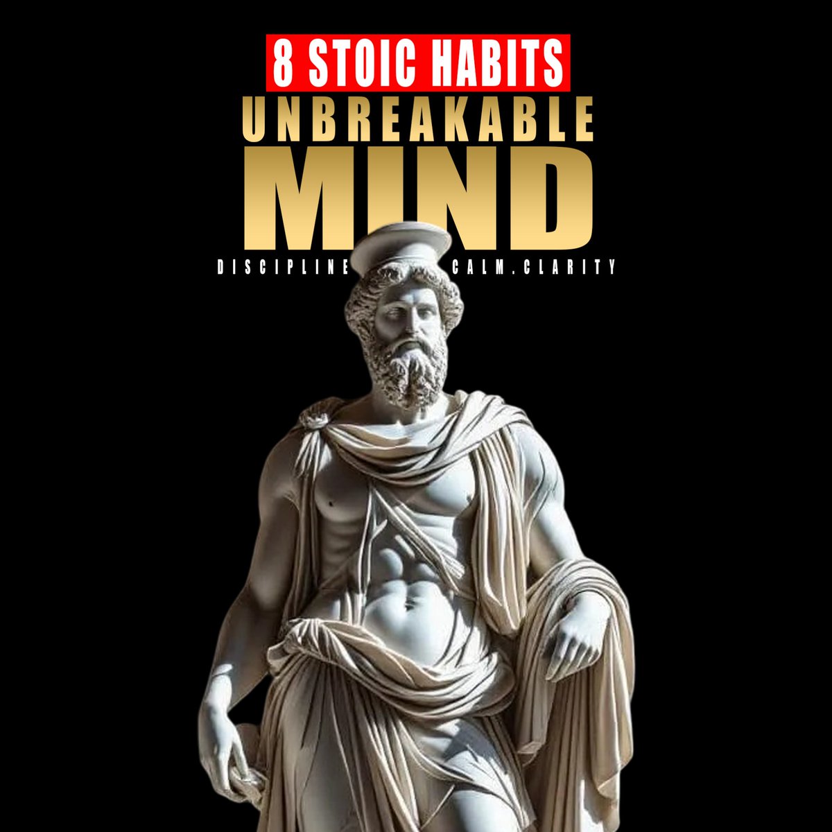 The_Stoic_8's tweet image. What makes a mind truly unbreakable?
Discover the 8 Stoic habits that will transform your mind and build unshakable strength — inspired by Marcus Aurelius, Seneca, and Epictetus.
#Stoicism #MentalStrength #selfimprovements #PhilosophyOfLife #TheStoic8