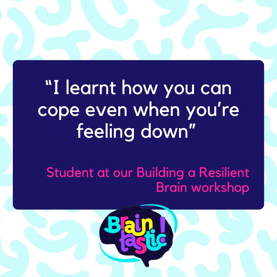 Do your students struggle to bounce back after a setback?

Our hands-on workshop, Building a Resilient Brain, helps KS2–3 students build a mental health toolkit in a fun, engaging way (involving spaghetti and high-speed teamwork).

braintasticscience.com/resilient-brai…