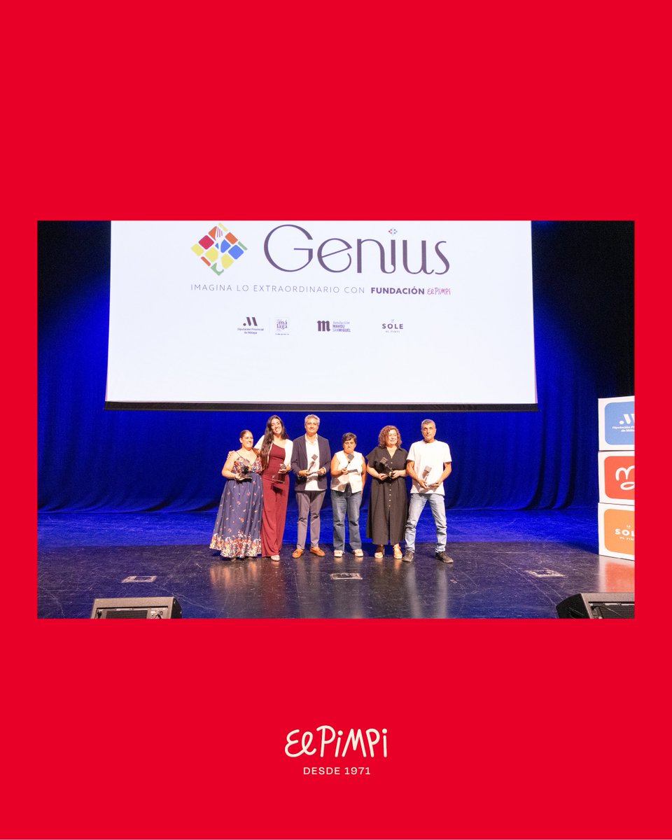 ✨ Evento Genius 2025 ✨

Enhorabuena a los seis Genius reconocidos este año por su talento, esfuerzo y visión inspiradora. 🌟
Los galardones, creados por el escultor Aurelio Robles, son una obra de arte en sí mismos: símbolo de creatividad, excelencia y pasión.