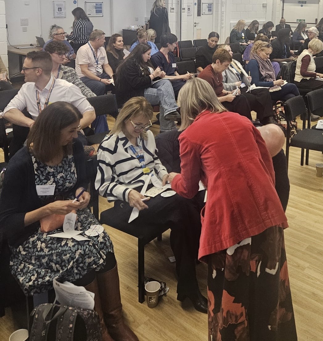 MPFTResearch's tweet photo. Thank you to everyone who joined us at today’s Acute Mental Health Inpatient Conference 2025 💙
We ended with reflections from Dr Aneal Sidhu & Dr Ignasi Agell, plus a creative session with Jess, Eleanor @arts_mpft & Debbie from https://t.co/Q1ilM7BtrA
#MPFTWOO #MPFTResearch https://t.co/pfgrQEs3ng