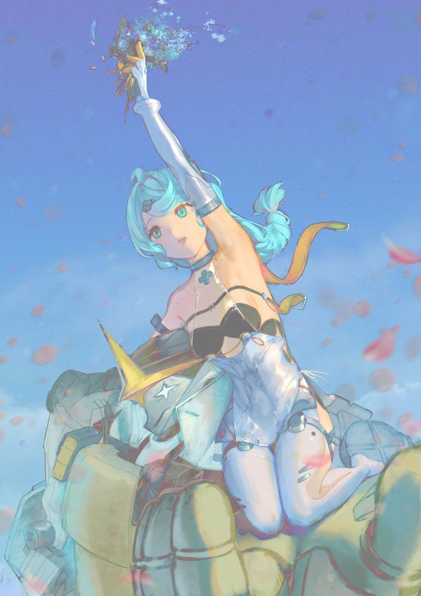 TAONINGTT's tweet photo. Flowers Against the Wind, A Reborn Heart
迎风的花 新生的心 |

 TAONINGTT #pixiv https://t.co/GFAO1b21km #zenlesszerozone #zzzero #SEED #席德 #绝区零 #绘画 #illustration https://t.co/zXa9iy4VXg