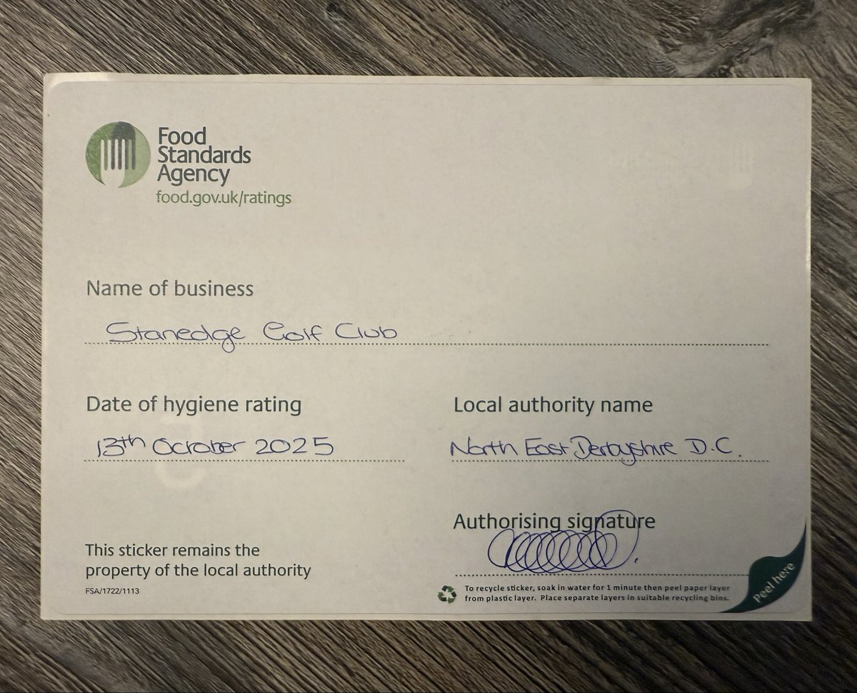 Stanedge Golf Club tweet media