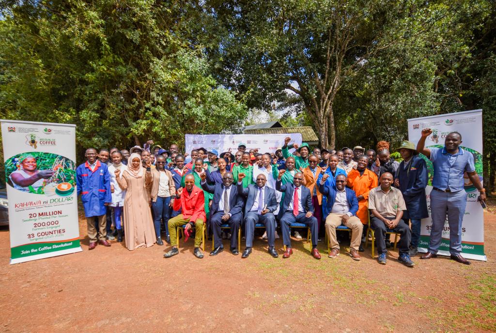 NewKpcu's tweet photo. Training of Ward Coffee Champions has officially kicked off at DeKUT with 56 trainees! 🚀
Launched by Prof. Eng. Peter N. Muchiri, Dr. Elijah Gichuru, and Mr. Muhia Murigi.
The 2nd cohort begins soon — shortlisted candidates will be contacted.
#CoffeeRevival #NewKPCU https://t.co/i6PL6eO9wq