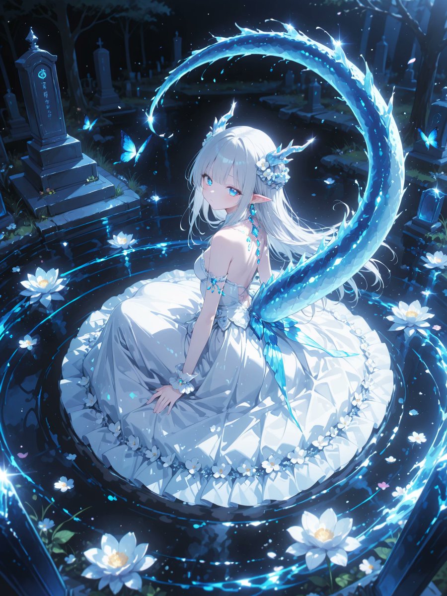 #クリスタルドラゴン娘
#CrystalDragonGirlAI
#AIart