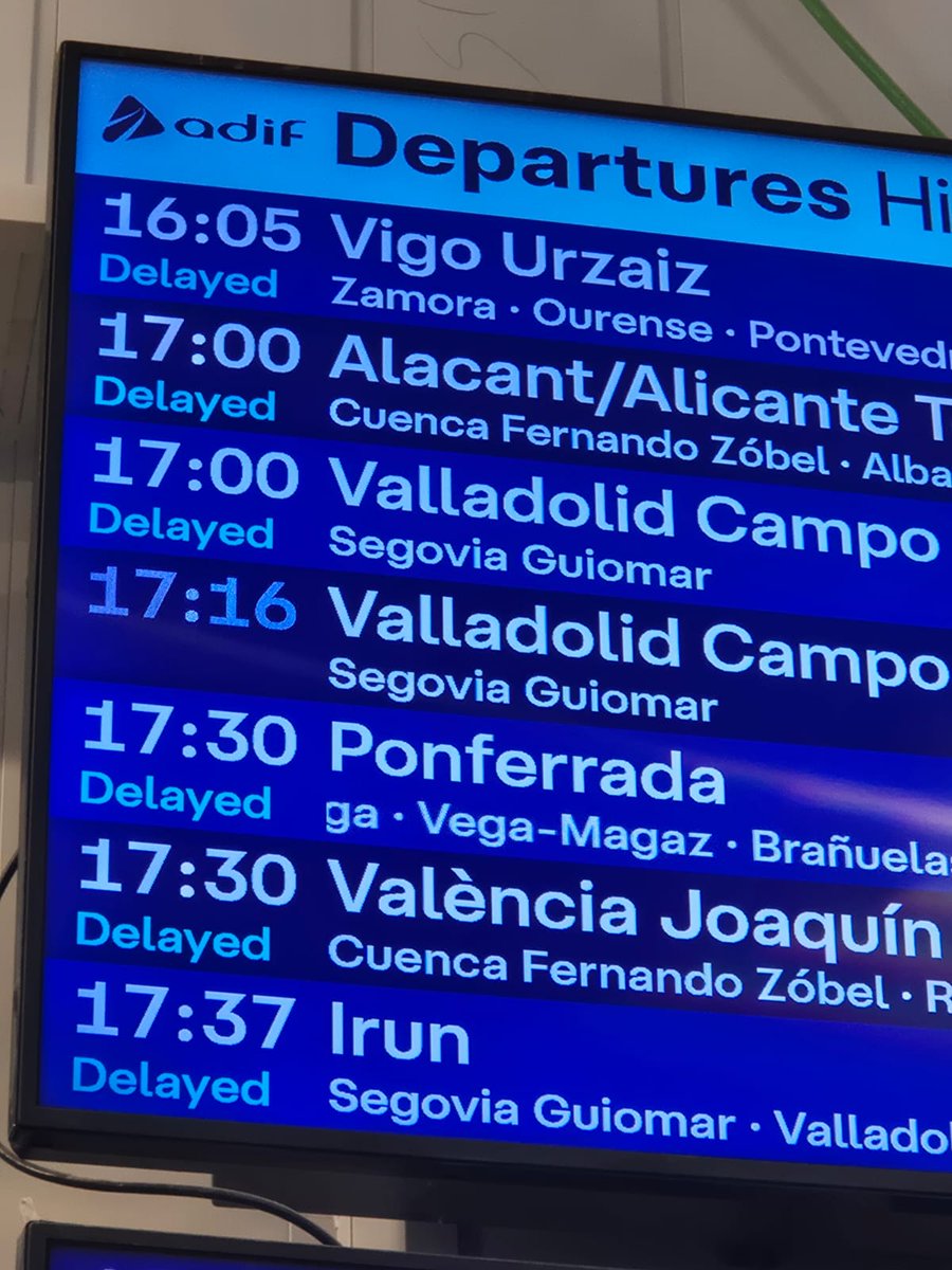 Caos en Chamartin, otra vez más...