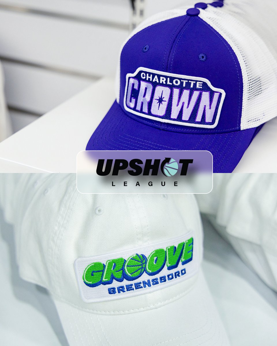 Introducing the Charlotte Crown and Greensboro Groove! The stage is set 🏀 
-
🔗 upshotleague.com