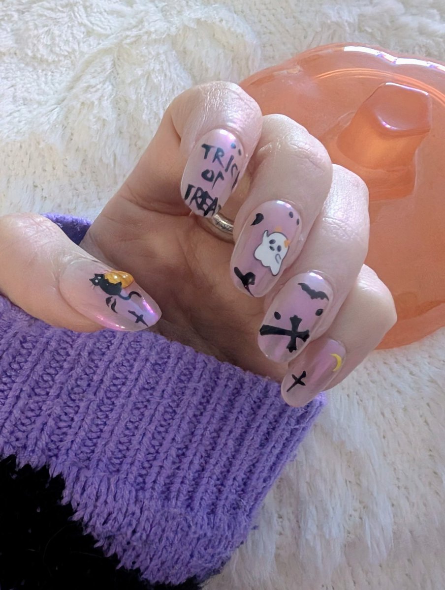Halloween Nails 💜🎃✨