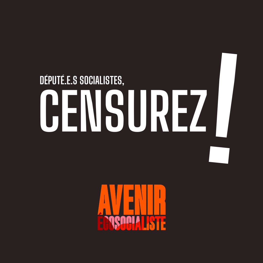 Chers député.e.s du groupe <a href="/socialistesAN/">Députés Socialistes et apparentés</a>,

Le compte n’y est pas. Censurez.