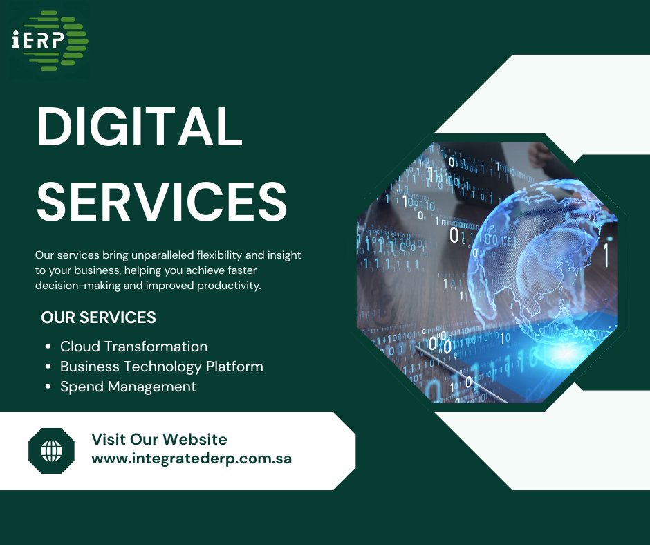 ierpofficial's tweet image. Shaping the Digital Core of Tomorrow’s Enterprises.
Learn more: integratederp.com.sa
Contact us: info@integratederp.com.sa | +966 55 010 9812
#DigitalServices #CloudTransformation #SpendManagement #BusinessTechPlatform #BusinessGrowth #IERP