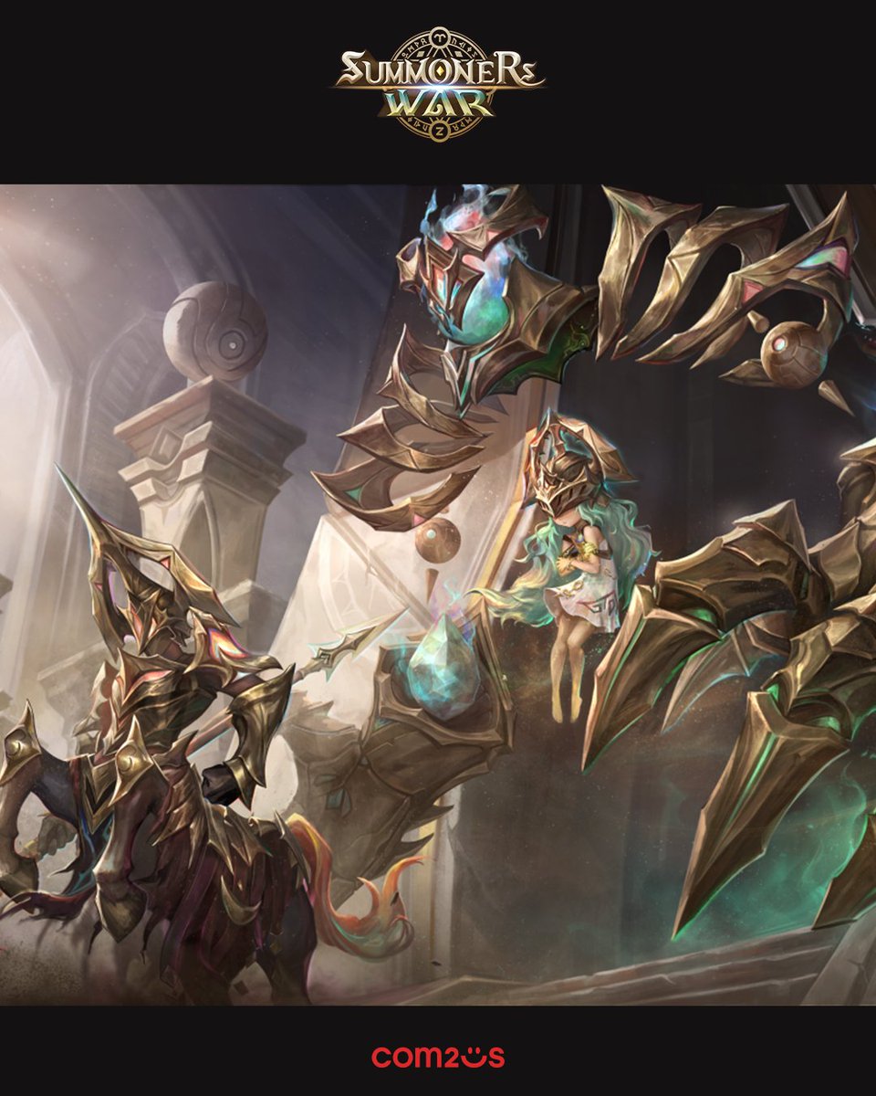 summonerswarapp's tweet photo. TWO new fusible monsters are coming soon to #SummonersWar, the 4* Centaur Knight & The 5* Arcane Weapon!🔥
The 4* Fire Chakram dancer will also become a fusible monster!🌟
Details about the new monsters can be found here:
https://t.co/Ha1sBRIfqv
#Com2uS #NewMonster #Fusion https://t.co/p8Nbc2PbM9