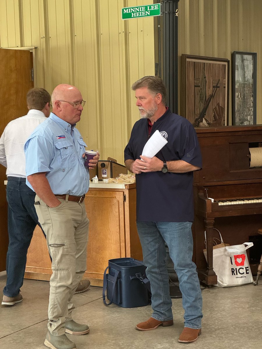 Last week, I met with some rice farmers in AR-01 to hear more from them about the challenges they are facing in the middle of this farm crisis. 

As a member of <a href="/HouseAgGOP/">House Committee on Agriculture</a>, I am committed to working with the Trump Administration to get immediate relief to our farmers.