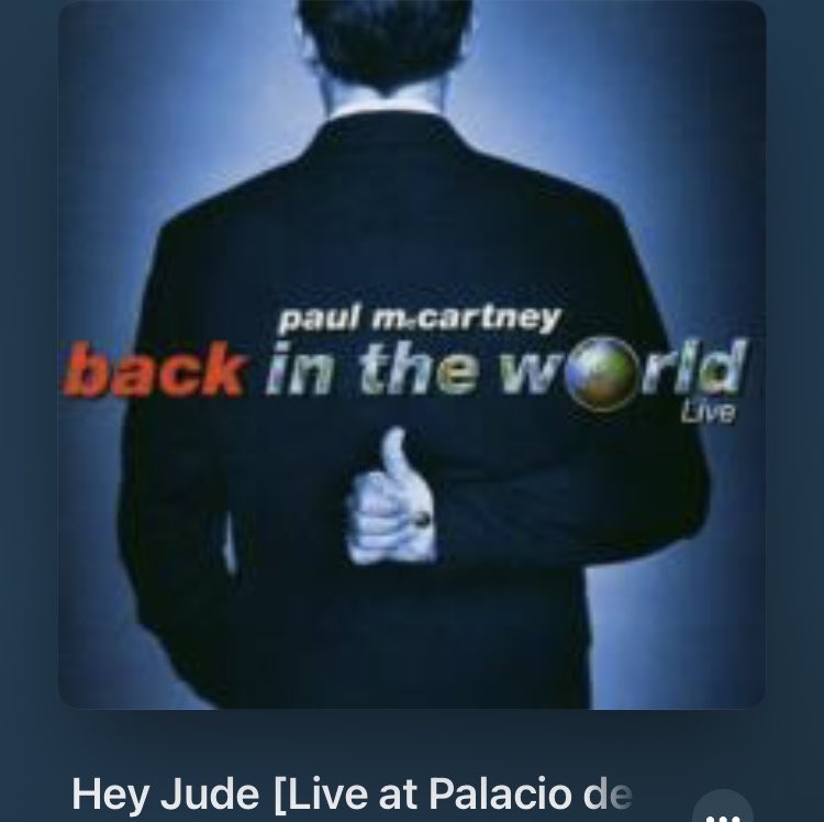 ryunosuke_h's tweet image. #Nowplaying 
Hey Jude [Live at Palacio de los Deportes, Mexico City, Mexico, November 2, 3 &amp;amp; 5, 2002] - 
Paul McCartney 
(Back in the World Live Disc 2)
#PaulMcCartney #00s 
#PalaciodelosDeportes #2002 #大合唱 
youtube.com/results?q=Hey%…