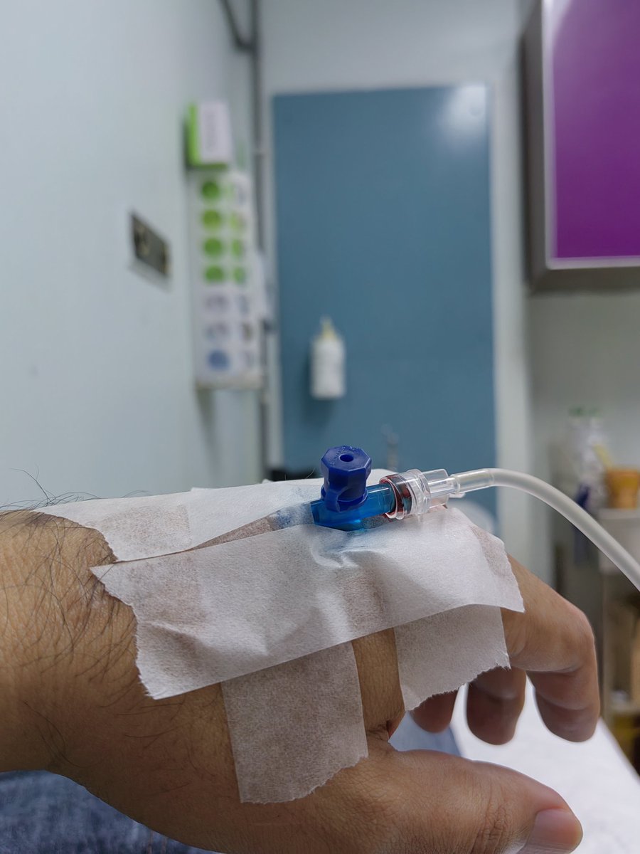 My blood has been drawn😵😵😵