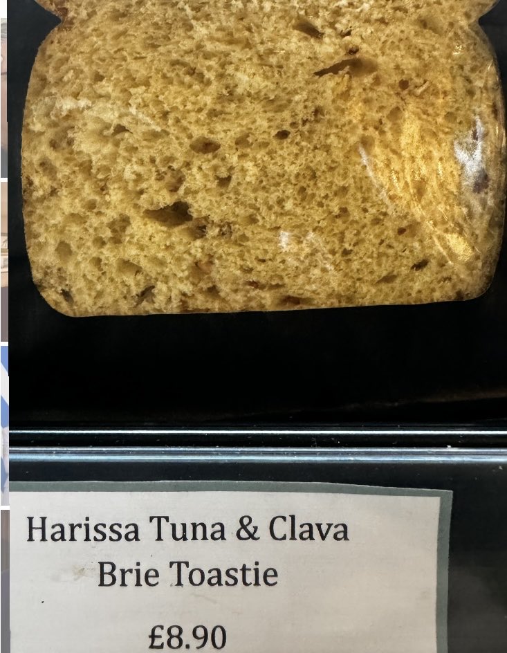 £8.90 for a very basic tuna and cheese sandwich. It’s taking the piss.