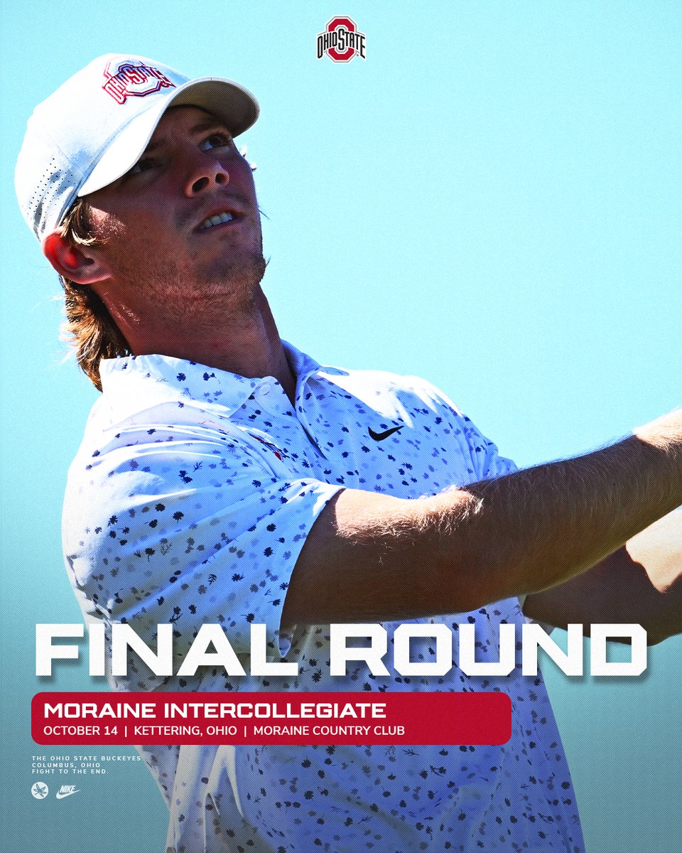 Final Round at Moraine. Tyler is just 2 shots off the lead. 8:45 a.m. start #GoBucks 

SCORING: scoreboard.clippd.com/tournaments/23…