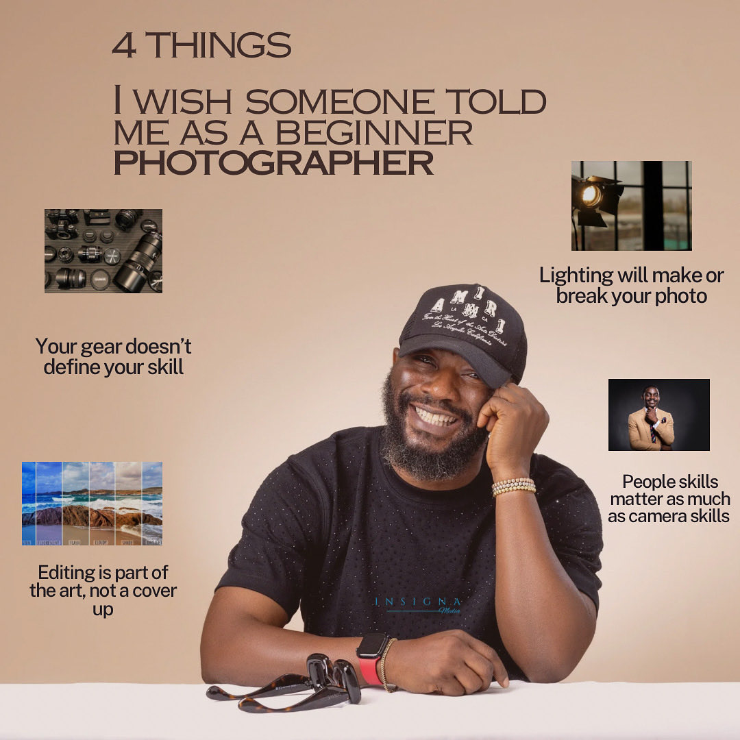 Four essential photography tips for anyone starting out. It's not about the gear you have, but how you use it. Focus on mastering your lighting, connecting with your subjects, and embracing editing as an art form.
•
•
•
#insignamedia #educativepost #explorepage #photography