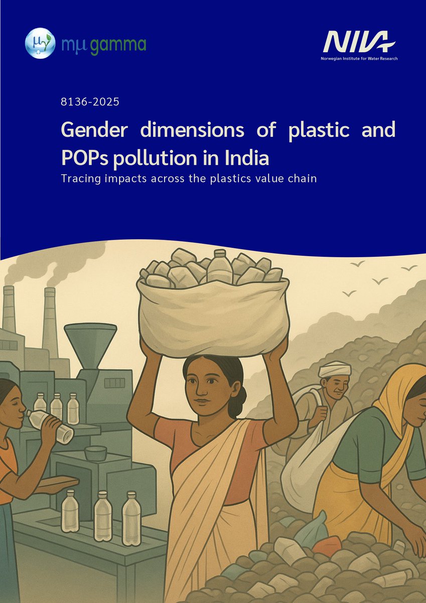 gamma_mu's tweet photo. Report on “Gender Dimensions of Plastic and Persistent Organic Pollutants (POPs) Pollution in India” is out! https://t.co/PqZmrJI5wA
It shows how women face disproportionate health risks from chemical &amp; plastic pollution &amp; actionable policy recommendations.
@norwayinindia https://t.co/98ym5wu78l