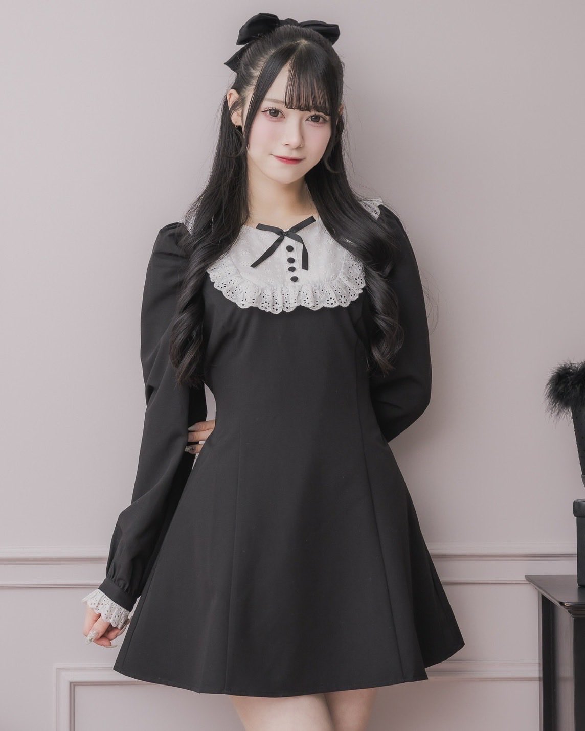 pium ワンピース パイピングワッフルカットソーワンピース – pium