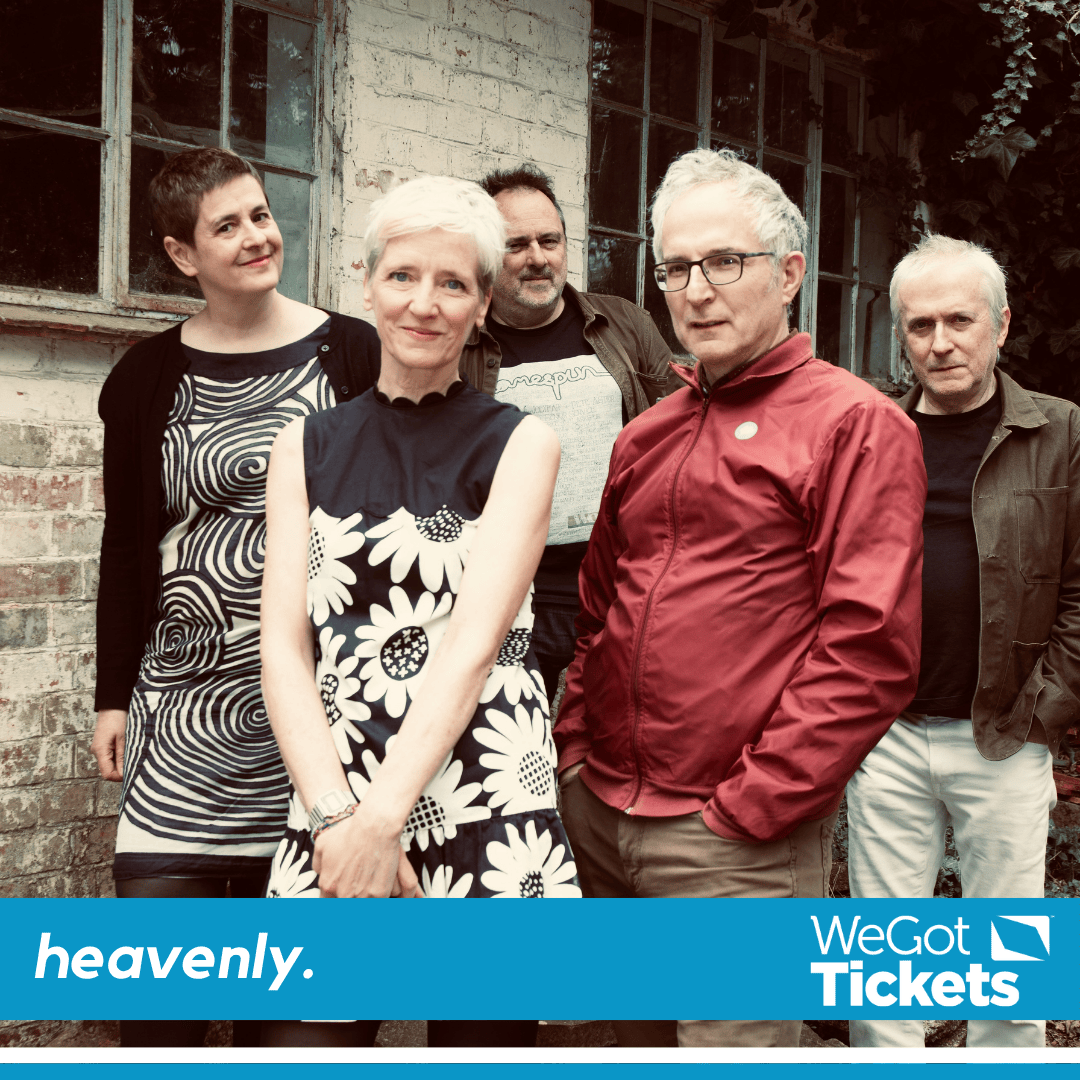 WeGotTickets's tweet photo. 🚨JUST ANNOUNCED: Indiepop legends @HeavenlyIndie head out on tour next spring, and they're stopping at some of our favourite venues across the UK.

@thelexington @SkepArts @Monoglasgow @justdroppedin_ @SorSpromotions @DivineSchism

🎟️ https://t.co/OaBDJa3BNK https://t.co/rYZWZo1vu9