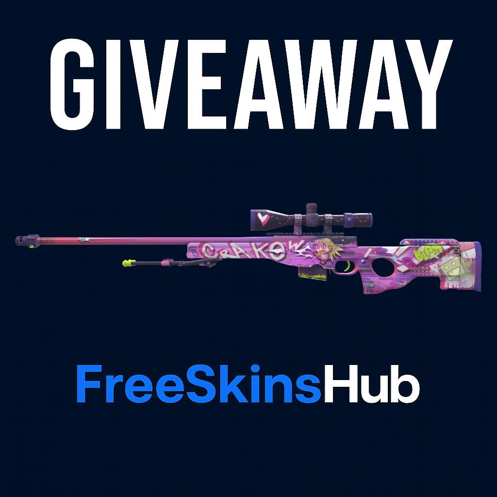 FreeSkinsHub's tweet image. 🚨 CS2 Giveaway! AWP | Crakow! 🚨
We’re giving away an AWP | Crakow! (25$) 🎁
How to enter:
1️⃣ Follow @FreeSkinsHub
2️⃣ Like ❤️ & Retweet 🔁
3️⃣ Tag 2 friends 👥
Winner announced in 14 days!
Good luck!🍀
#CS2Giveaway