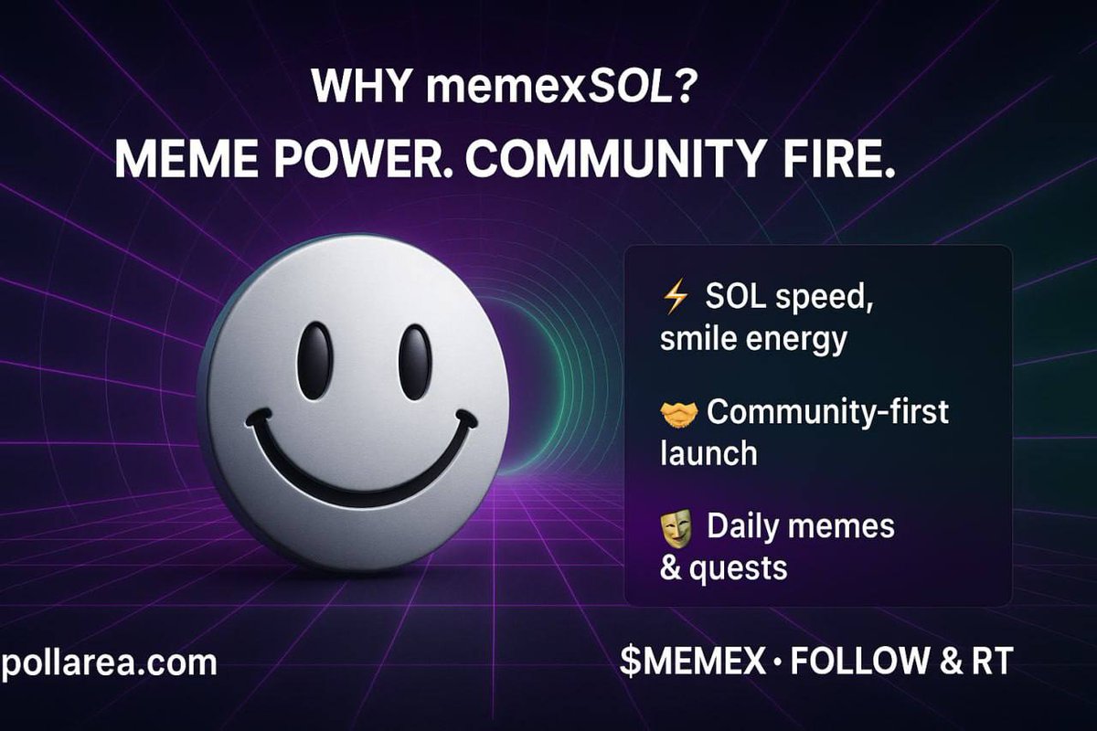 TheLastLionq's tweet image. $MEMEXSOL isn’t just another token — it’s a community-powered vision shaping the future of decentralized platforms! 💪
Already active on Pollarea, where real use meets innovation, $MEMEXSOL proves that transparency and fairness can drive true growth. 🌍
💎 All supply in…