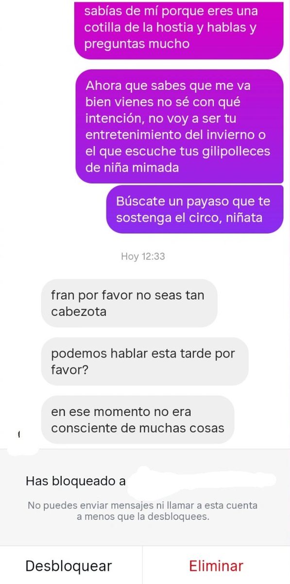 Iberianbomber's tweet image. El niñato que un día se arrastró por ella no es ni el reflejo del hombre que la ha mandado a paseo, le deseo lo mejor pero de mí sólo va a tener indiferencia.