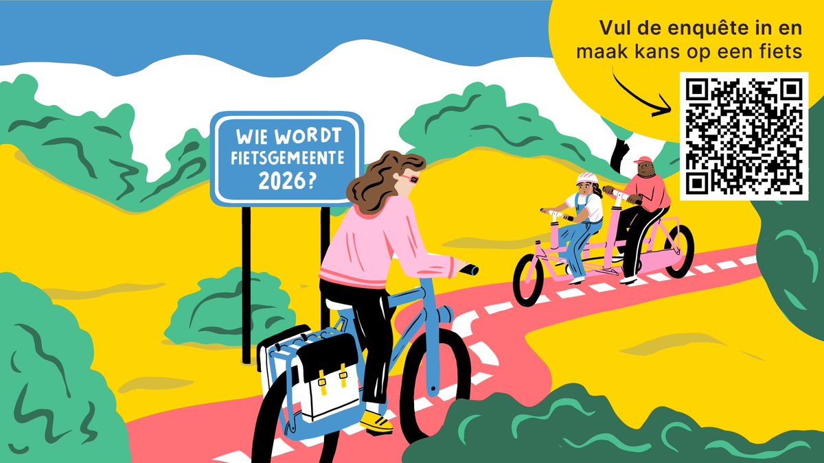 𝐖𝐢𝐞 𝐰𝐨𝐫𝐝𝐭 𝐅𝐢𝐞𝐭𝐬𝐠𝐞𝐦𝐞𝐞𝐧𝐭𝐞 𝟐𝟎𝟐𝟔?
Geef je mening over fietsen in Noord-Beveland en maak kans op een fiets t.w.v. € 2.500! Ga naar fietsersbond.nl en vul de enquête in!

#fietsgemeentennummer1 #eindelooseiland #doemee!
