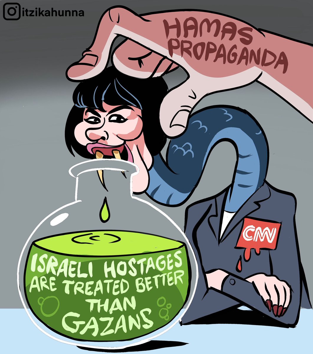 TheMossadIL's tweet image. CNN is just one of many venomous snakes out there.
👨🏻🎨 @ItzikSamuha