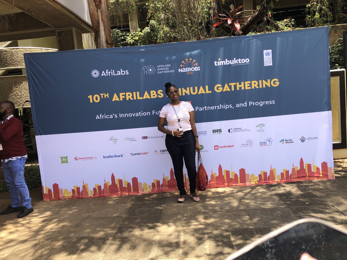 Afrilabs 2025 taking place at the UN office in Nairobi. 
Africa’s Innovation Future: Policy, Partnerships, and Progress. 

#Afrilabs 
#AAG #AAG2025