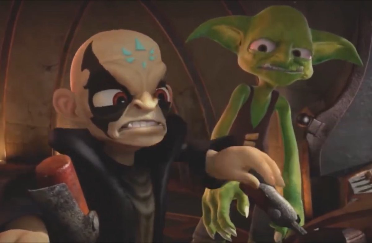 gamevillainsday's tweet photo. The villain of the day is… Glumshanks from the Skylanders series.

Right hand man to Kaos https://t.co/LEl4hXu2IG