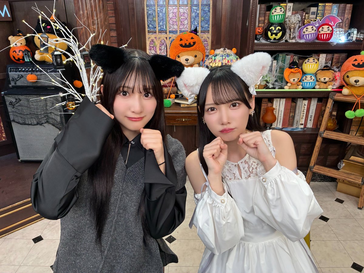 本日の一枚📸✨
「#のいみーのいみ。」        
ご視聴ありがとうございました💎

出演：#蟹沢萌子 #鈴木瞳美 

次回配信は11月の予定です！
お楽しみに😉✨
showroom-live.com/r/not_equal_me…

#のいのい #ノイミー