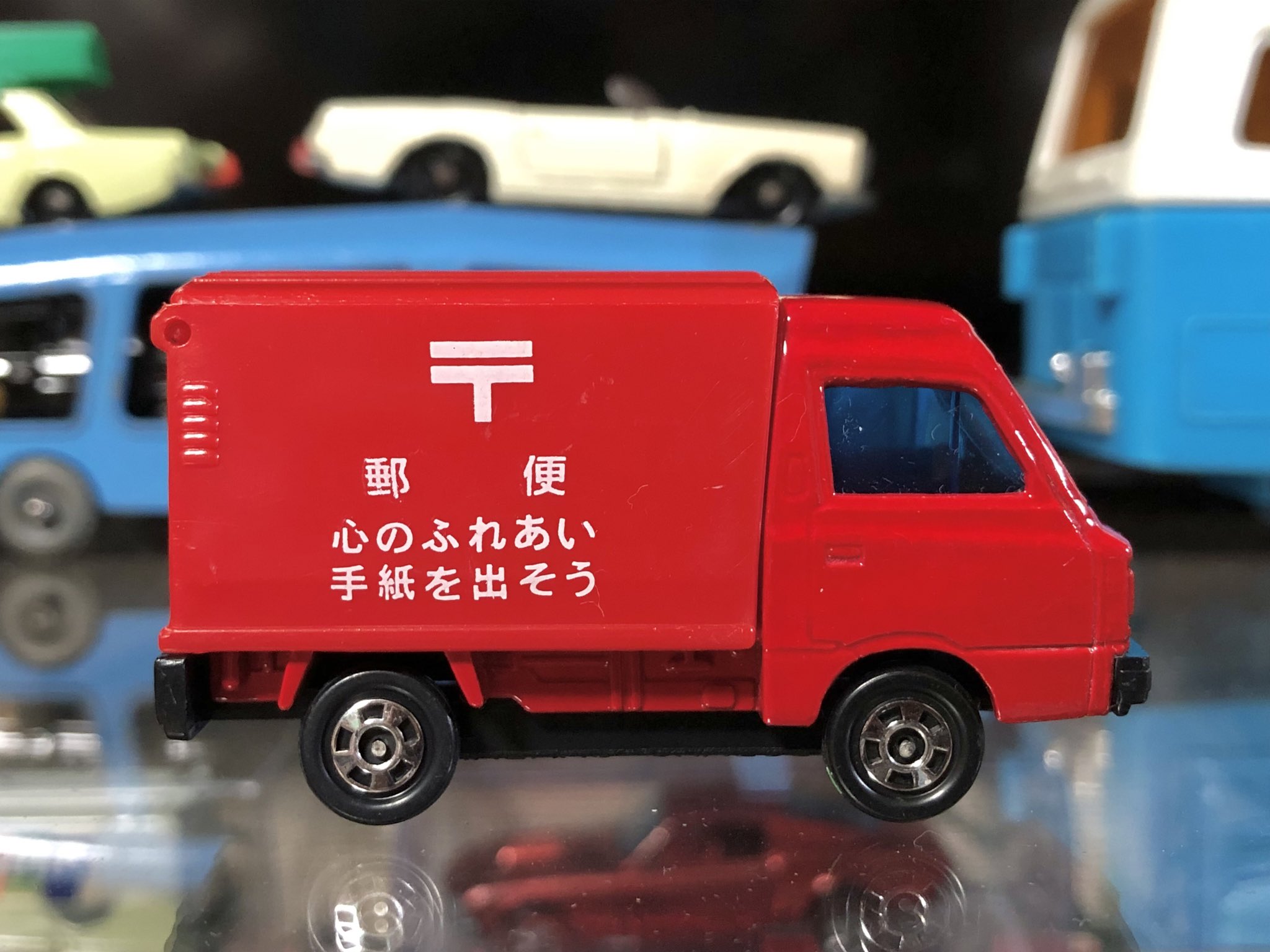 トミカ スバル サンバー ハイローフ パネルバン 31 赤箱 絶版