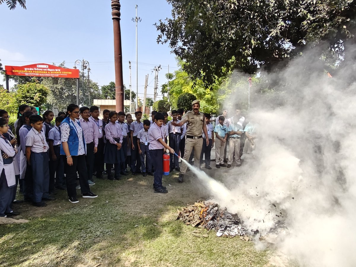 कुरुक्षेत्र पैनोरमा एवं विज्ञान केन्द्र, कुरुक्षेत्र में “अंतर्राष्ट्रीय आपदा जोखिम न्यूनीकरण दिवस” शैक्षणिक भावना के साथ मनाया गया।