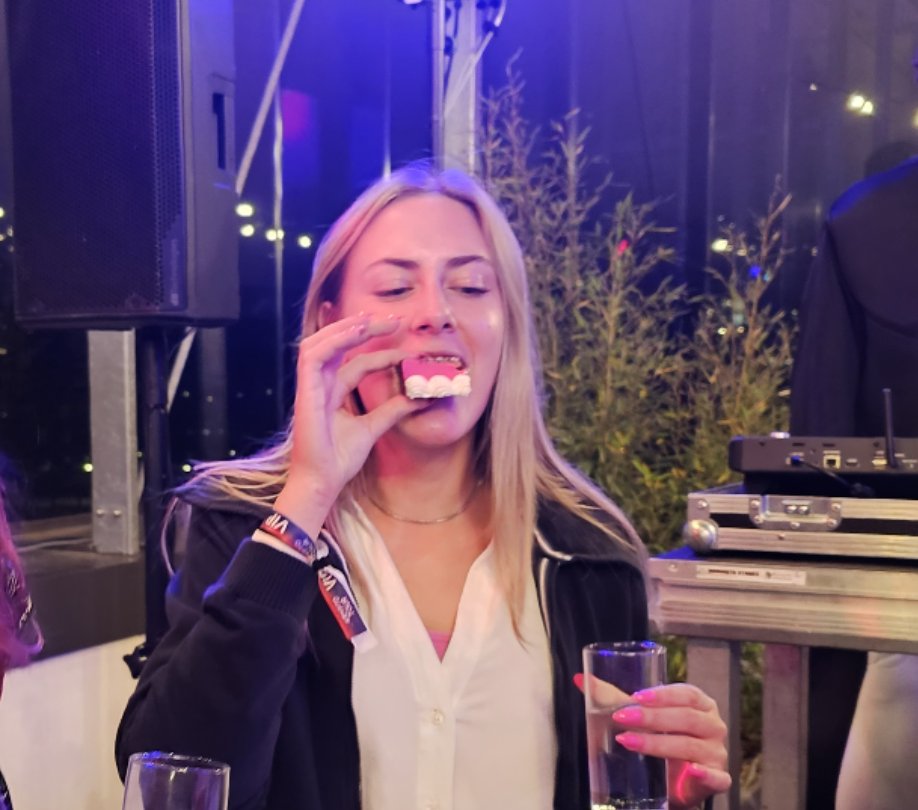 enjoy me enjoying cake

was so happy to have a <a href="/cryptotaboo_xyz/">CRYPTO TABOO</a> cake at krypto tour for <a href="/agathetaboo/">agathetaboo.eth</a>'s bday

she loved the surprise
and i loved the cake