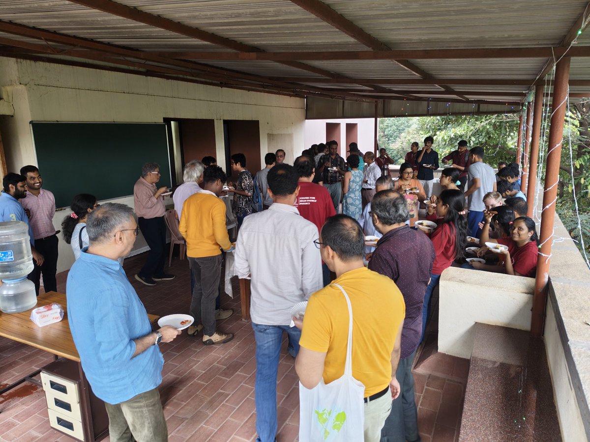 CHEP_IISc's tweet image. CHEP Diwali get-together.
A mini pre Diwali sweet snack at CHEP balcony.