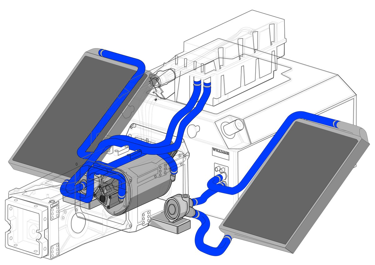 ScarbsTech's tweet photo. More of my drawings from the time, show how the case bolted inbetween the monocoque and drive train.
At just 28kwh & 450kg, it shows how far this tech has come in just over a decade.
@FortescueZERO
@FIAFormulaE
#FEtech https://t.co/fGvB5Q3JSP
