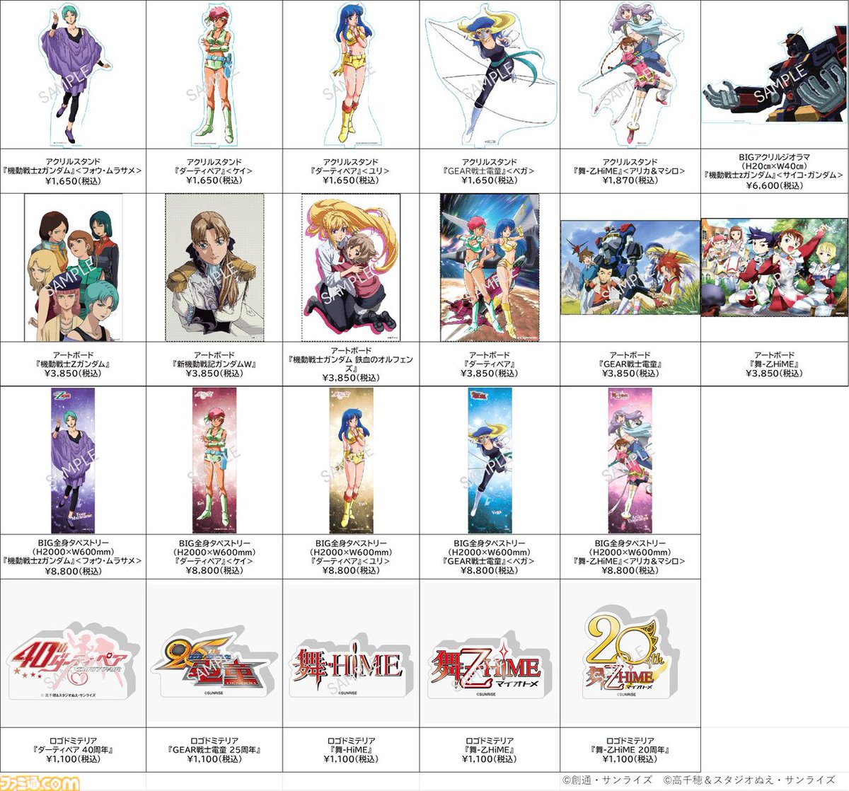 サイコ・ガンダム＝女の子説が浮上。SUNRISE Anniversary「Girls」フェアでBIGアクリルジオラマを買えるから。
famitsu.com/article/202510…