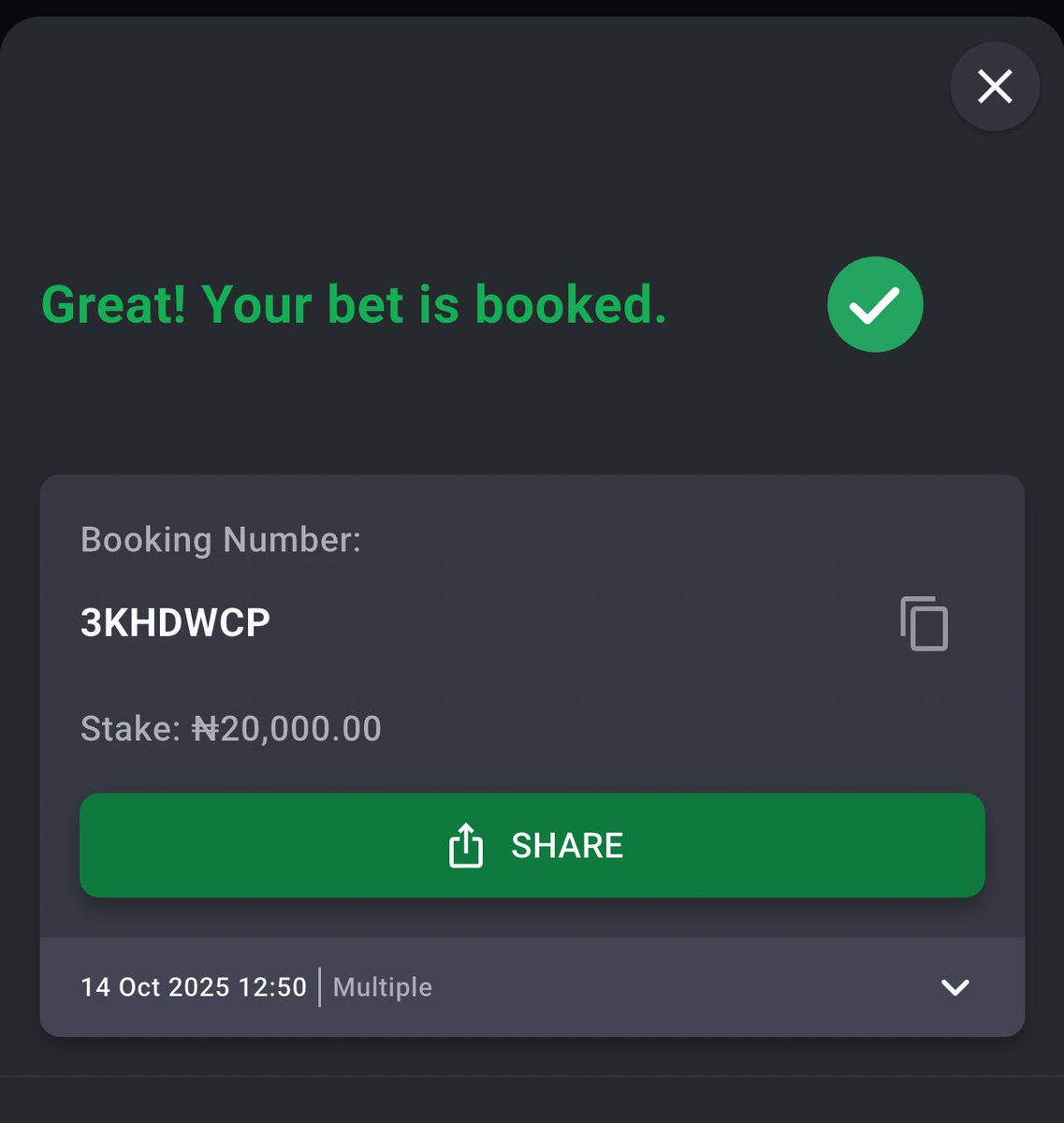 HAMSOL TIPS โฝ๏ธ๐ (@hamsoltips) on Twitter photo Boom day on <a href="/Bet9jaOfficial/">Bet9ja: The home of #betBOOM! ๐ฃ</a> 
3KHFBF7 - 11 Odds 
3KHDWCP - 25 Odds
#Bet9jaCode Boom day on <a href="/Bet9jaOfficial/">Bet9ja: The home of #betBOOM! ๐ฃ</a> 
3KHFBF7 - 11 Odds 
3KHDWCP - 25 Odds
#Bet9jaCode