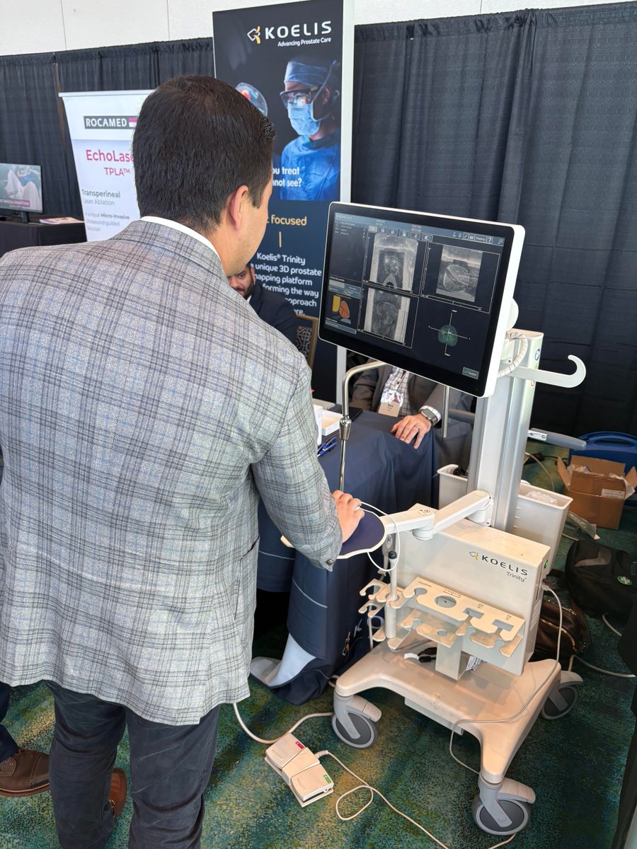 KoelisBx's tweet photo. The KOELIS team had an incredible time at #FOCAL2025 this past week. We met with many distinguished medical professionals who are looking to start a focal program at their own practices.
A special thanks to Dr. Tarik Benidir for proctoring our hands-on session! https://t.co/enjLfQVXIs