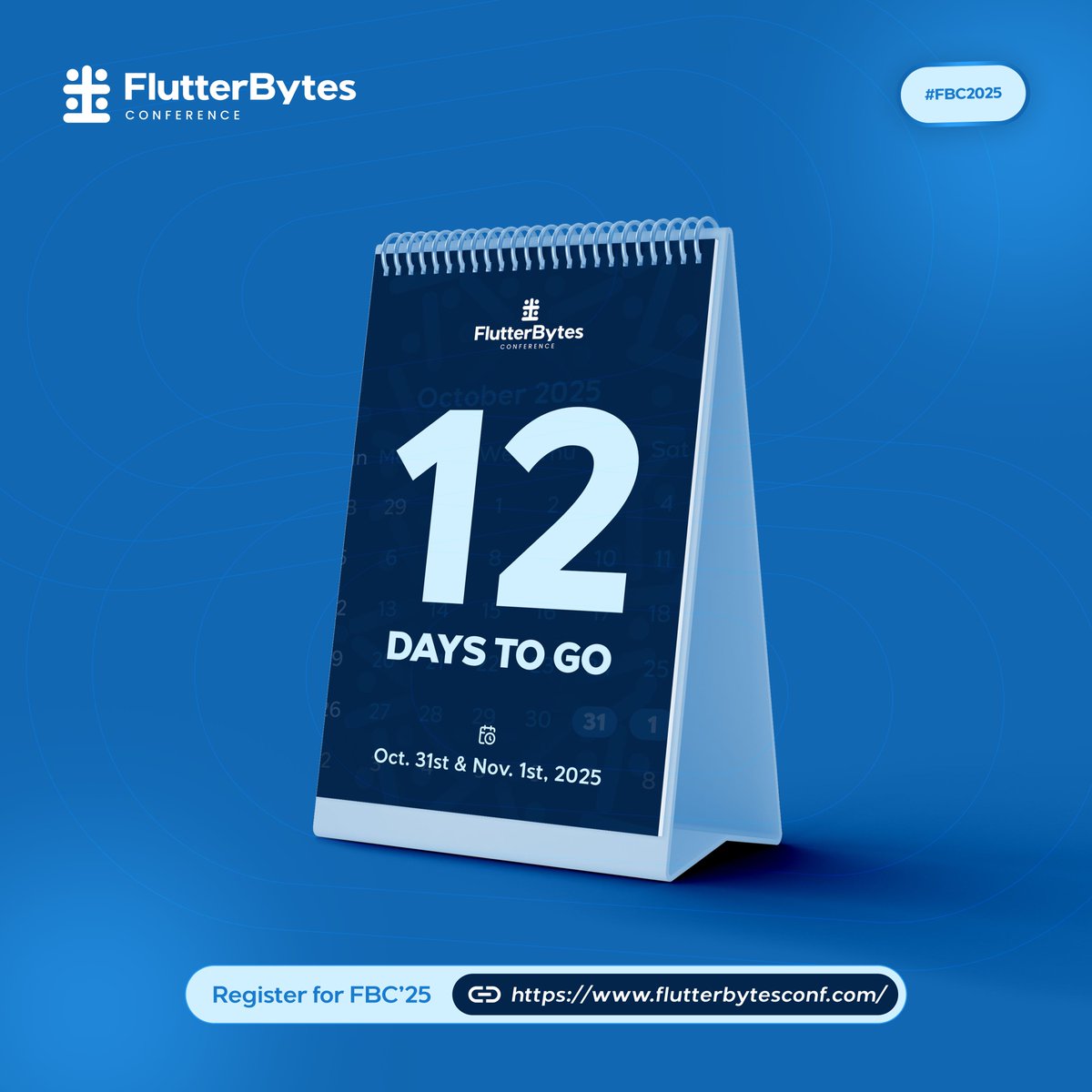 flutterbyteconf's tweet image. 12 days to go! ⏳
Get ready to learn from the best. Our speaker lineup for #FBC25 is packed with Flutter experts who will share their knowledge on everything from mobile to AI.
You're going to want to be there for this! 👇
bit.ly/FBC25-Tickets
#flutterdevelopers #Flutter…