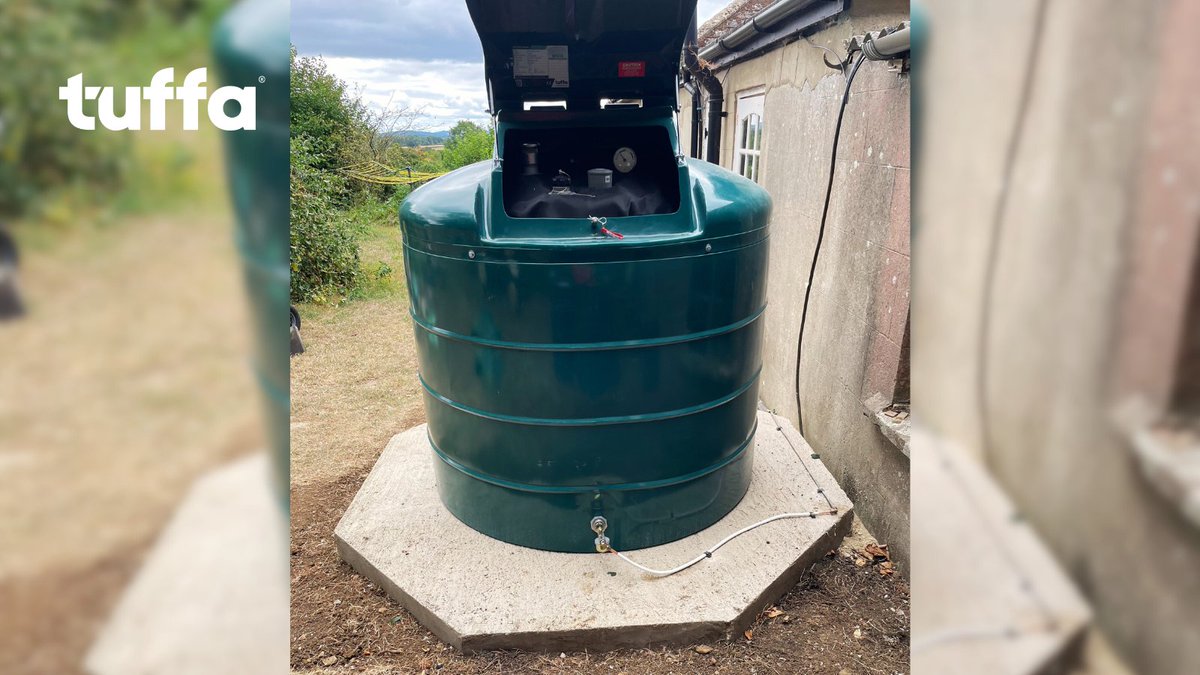 🔥 New Installation Spotlight: Check out our 1200 Litre FirePro® Oil Tank by KD Tank Supplies! Upgrade your fire safety today! 

Learn more about this product here: ow.ly/V6Qo50XaCAk

#TuffaUK #FirePro #OilTank #SafeStorage #TankInstallation #HVOReady #HeatingOilTank