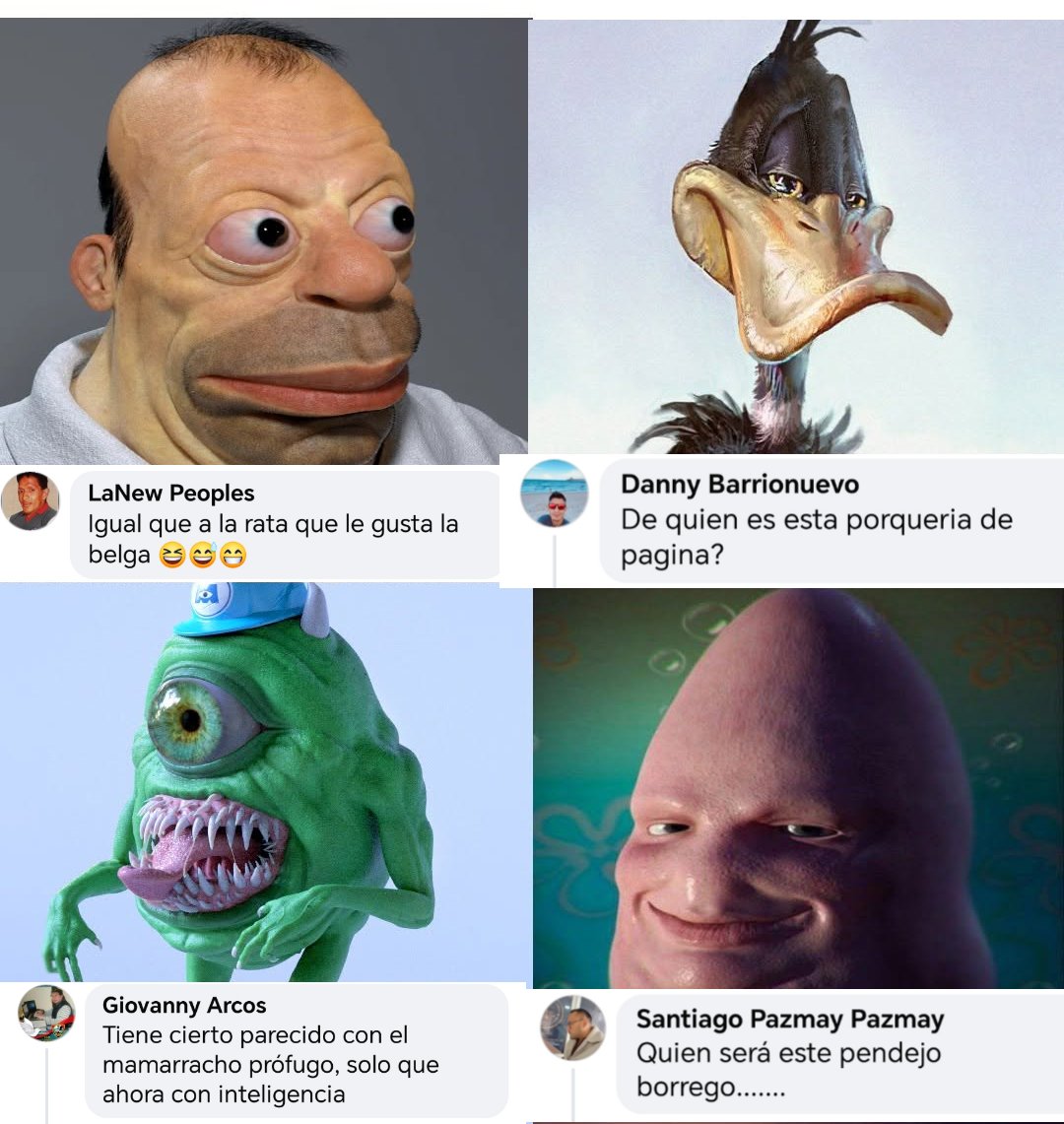 AmbatoX's tweet photo. Publico algo en contra del gobierno mediocre de cartón que tenemos...
Los comentarios : https://t.co/V6gjh3j1gD