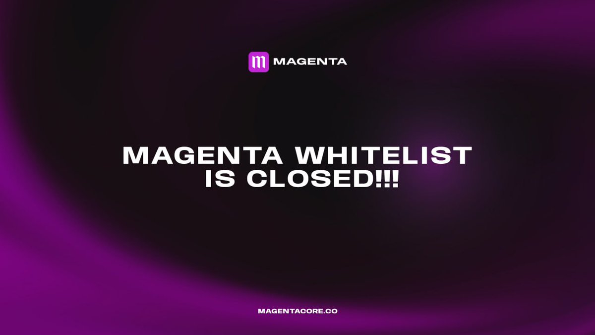 MAGENTA tweet media