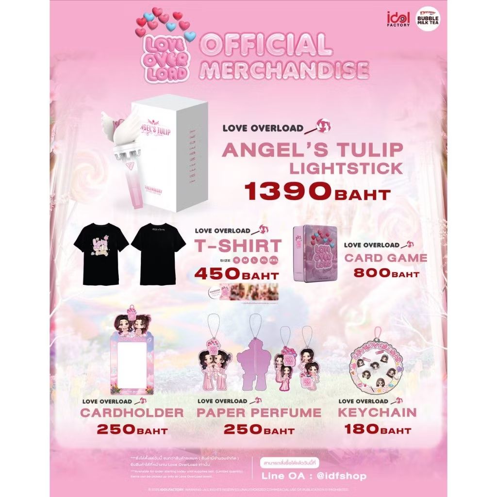ooooooooo3425's tweet image. ลองดู 🚚(พร้อมส่ง)OFFICIAL MERCHANDISE : LOVE OVERLOAD : FREENBECKY 1st FANMEETING IN BANGKOK #ฟรีนเบคเบคกี้ #freen #becky ในราคา ฿580 - ฿600 ที่ Shopee s.shopee.co.th/10uIQuXwYa?sha…