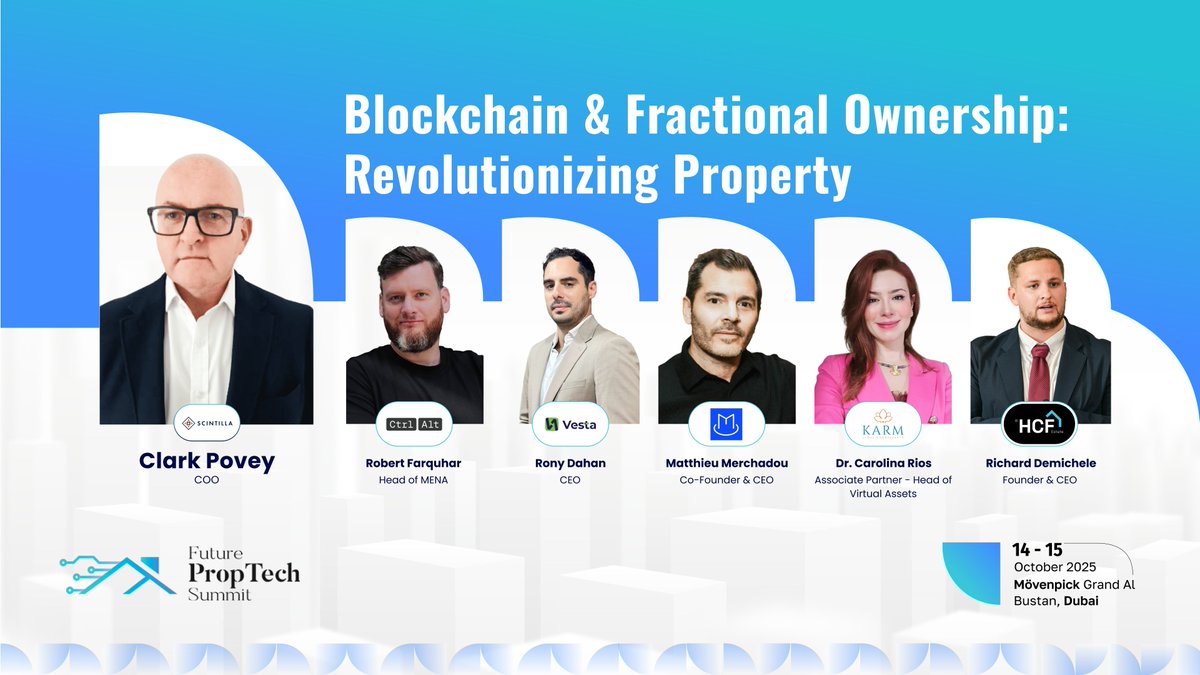 Future_Proptech's tweet image. LIVE Now at #FPS25!

Mövenpick Grand Al Bustan, Dubai | October 14–15, 2025

Grab your FREE Visitor Pass: lnkd.in/gB7C4j_9

#FuturePropTech #PropTechSummit #Blockchain #FractionalOwnership #Innovation #DubaiEvents #MAXPOEvents