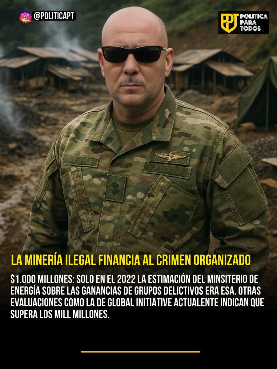 Arturo_M13's tweet photo. ⛏️ La Minería ilegal mueve miles de millones de dólares que proveen gran poder a los GDOS. De ahí se financian gargantas de alquiler, protestas, políticos de alquiler etc. https://t.co/e5IbEaMXwz