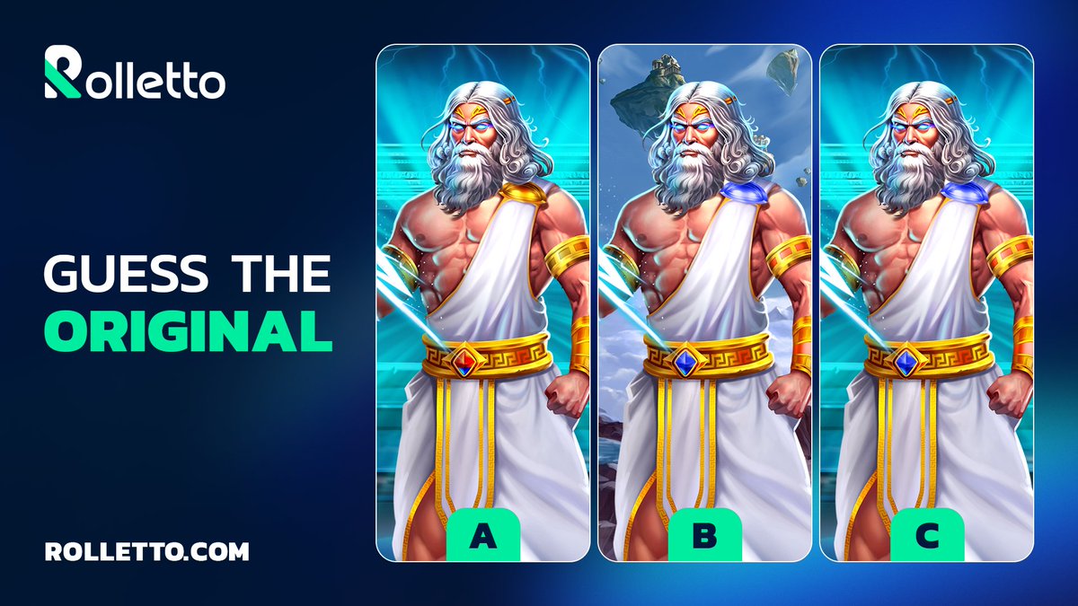 🎰 Guess the Original! 🎭

Can you spot the well-known scene behind the slot? 👀

Drop your best guess below
✅ Right answers will be rewarded!

🎮 Play at: rolletto.space/14103

Follow <a href="/RollettoWorld/">Rolletto</a> Like this post 👥 Tag 2 friends