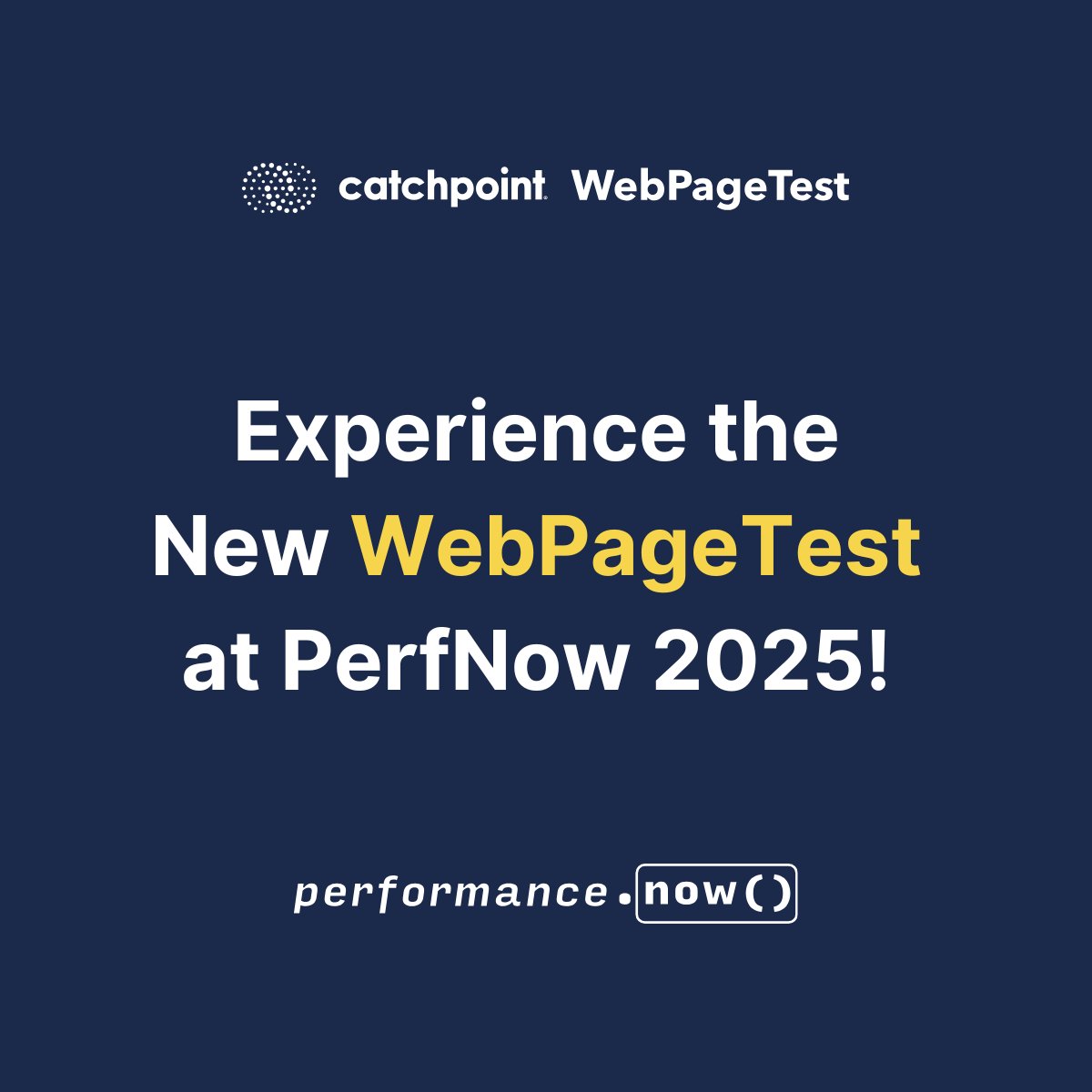 RealWebPageTest's tweet image. Heading to Amsterdam for @PerfNowConf ? 🇳🇱 🚲

Catchpoint is unveiling the brand-new enterprise-grade #WebPageTest, trusted by the #webperf community, now with more power, insight &amp;amp; clarity than ever.

Join us for:
⚡ Live demos  
🤝 Expert tips  
🏎️ LEGO McLaren raffle