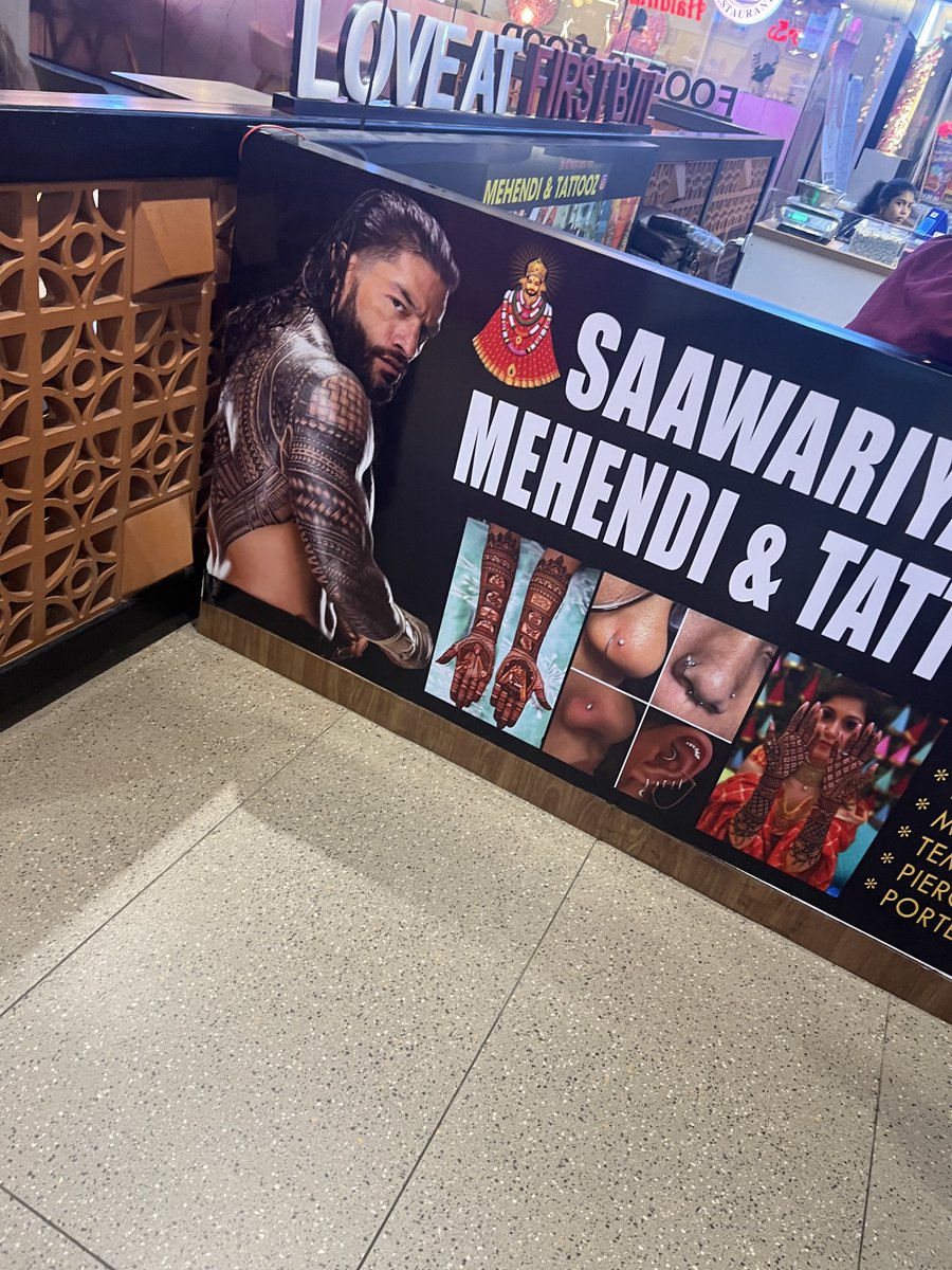 Roman Reigns fans in India are strong man this is in Hyderabad <a href="/chiefs_un1verse/">Adarsh ☝︎</a>