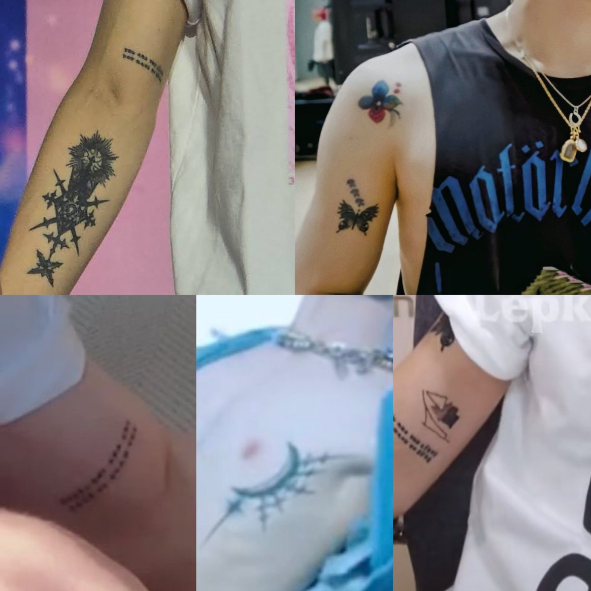 TEN's tattoos are a work of art